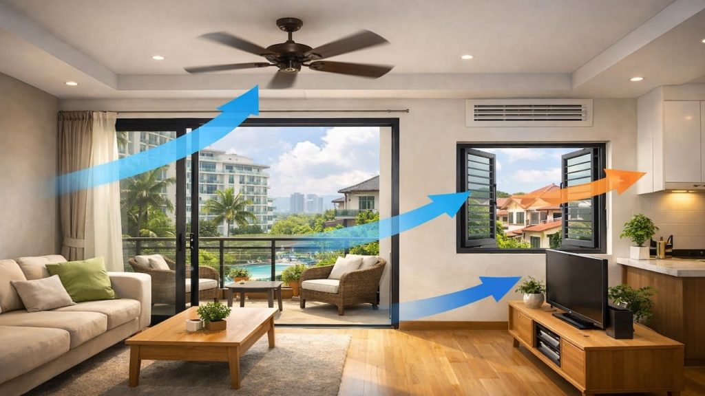 Malaysia home airflow guide: 5 tips【Cool rooms less damp】