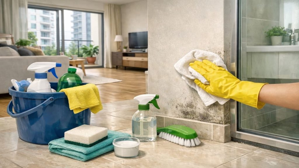 Malaysia mold cleaning guide: 5 steps【Routine that works】