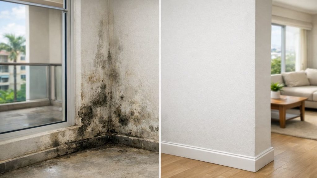 Malaysia damp wall guide: 5 steps【Dry corners safely】