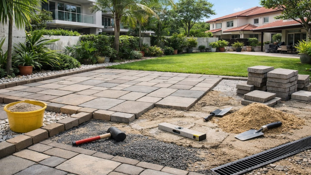 DIY garden paving checklist: 5 checks【Edges, joints, and drainage that last】