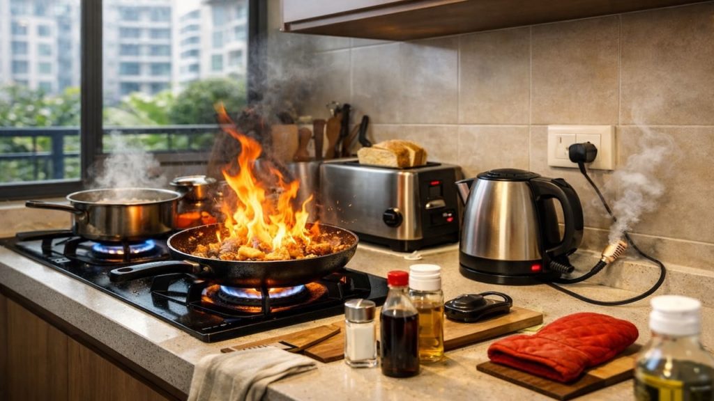 Malaysia fire safety guide: 5 checks【Kitchen risks first plus simple habits that help】