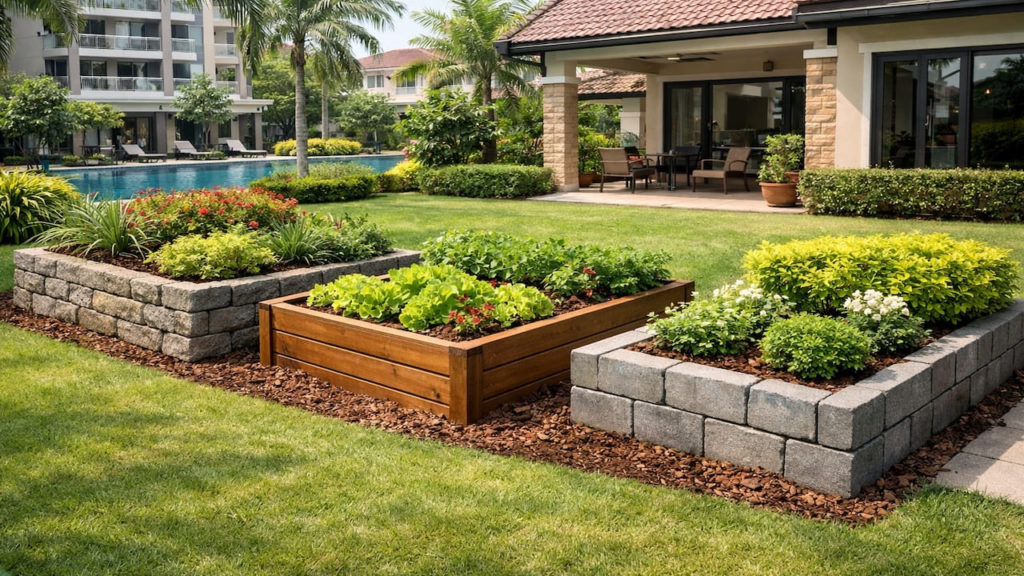 Garden borders that hold soil: 5 checks【Keep beds from collapsing after downpours】