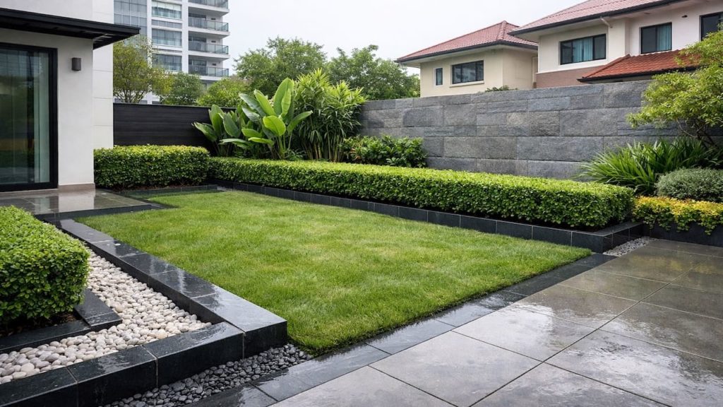 Garden boundaries that look neat: 5 checks【Stop stains and streaks on rainy days】