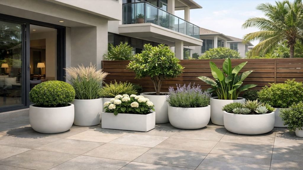 Container garden design: 5 checks【Unify pots for a calmer, premium look】