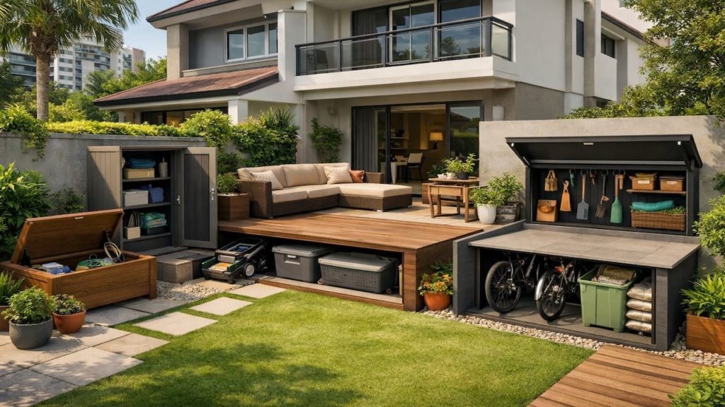 Storage-friendly garden design: 5 checks【Hide tools without making the yard messy】