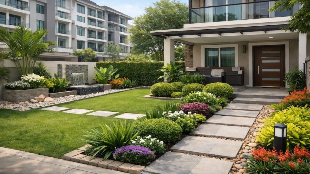 Garden front yards that pop: 5 tips【Curb appeal that still stays low upkeep】