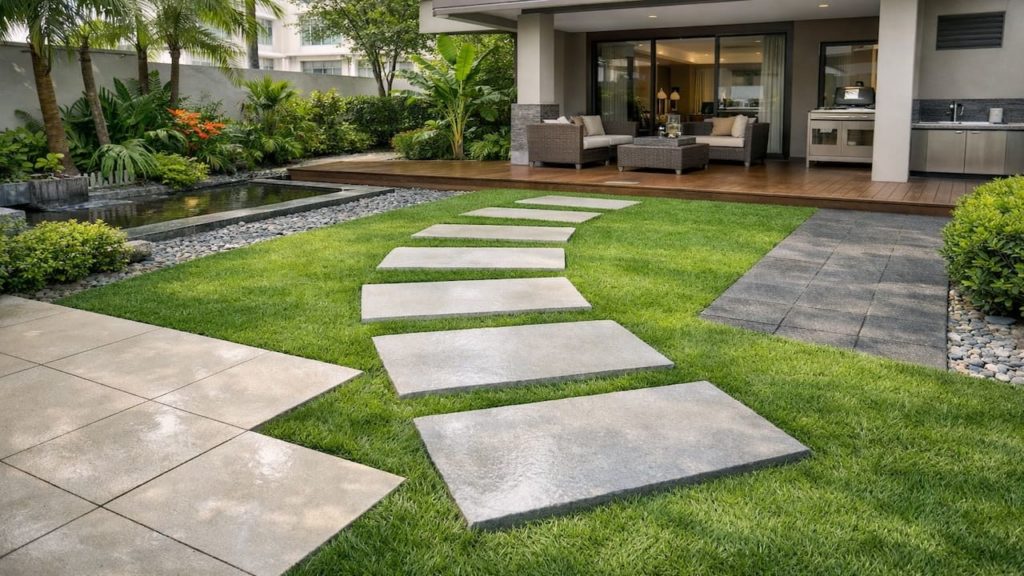 Condo garden paving tips: 5 tips【Keep steps quiet and surfaces easy to wash】