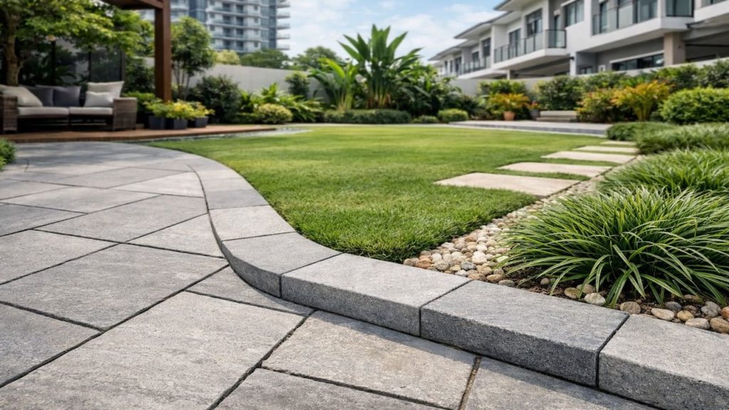 Garden paving edge details: 5 steps【Keep borders crisp so it looks professional】