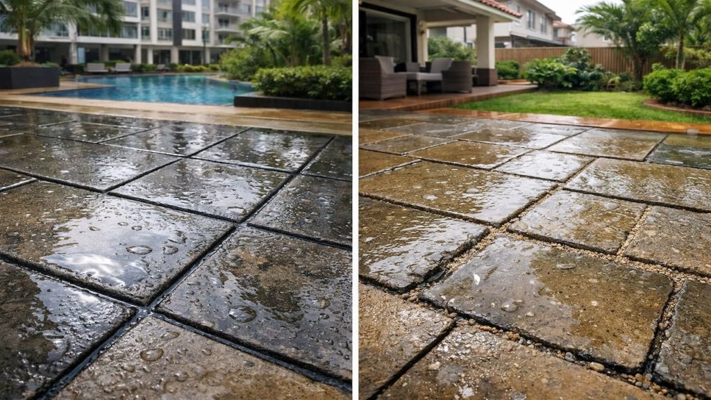 Grout vs sand joints in paving: 5 checks【Pick what lasts in rain and humidity】
