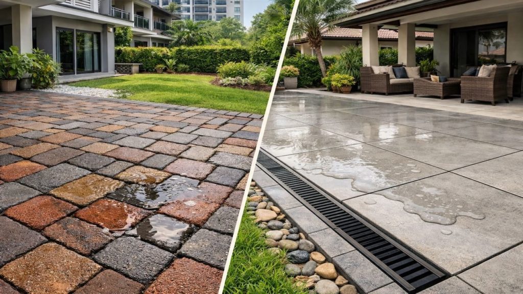 Pavers vs tiles for garden paving: 5 checks【Grip, joints, & drainage decide long term】