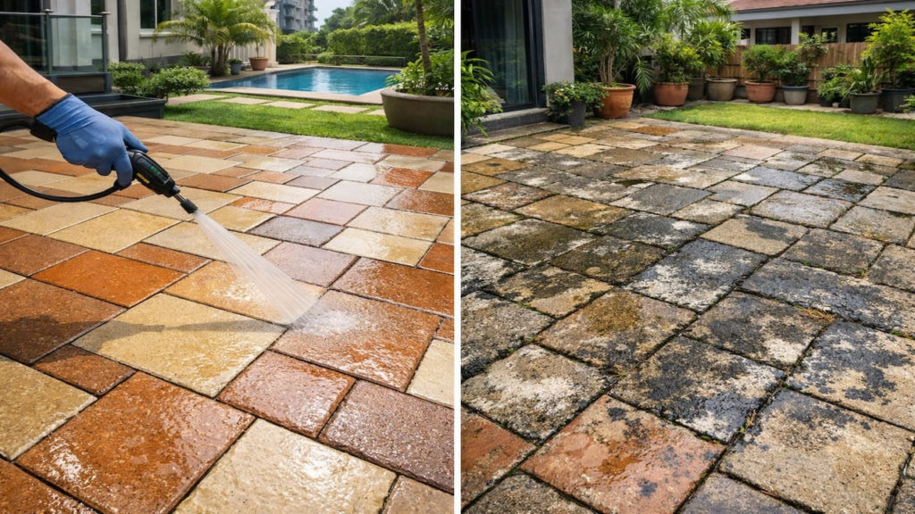 Should you seal garden paving: 5 checks【When sealers help or make stains worse】