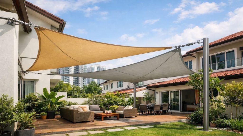 Garden shade sails done right: 5 tips【Anchor points and tension make it stable】