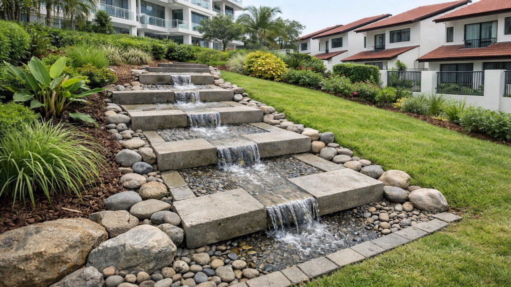 Garden slope fixes that work: 5 steps【Redirect runoff smoothly without major digging】