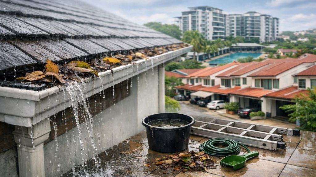 Home gutter overflow guide: 5 checks【Stop overflow stains】