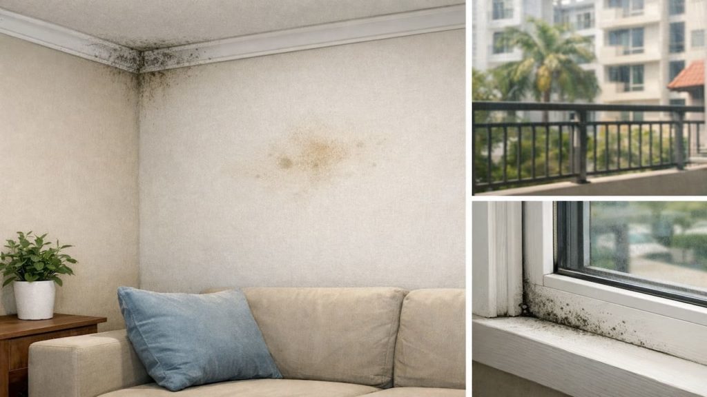 Malaysia home mold guide: 5 signs【Catch wall spots early】