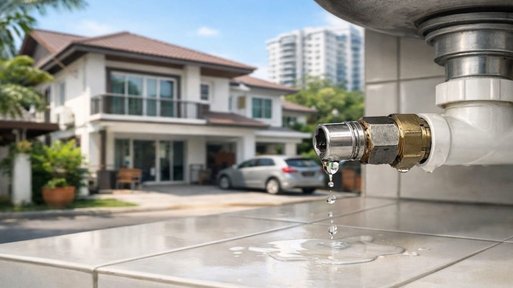 Malaysia pipe drip guide: 5 checks【See leaks early before stains and rot spread】