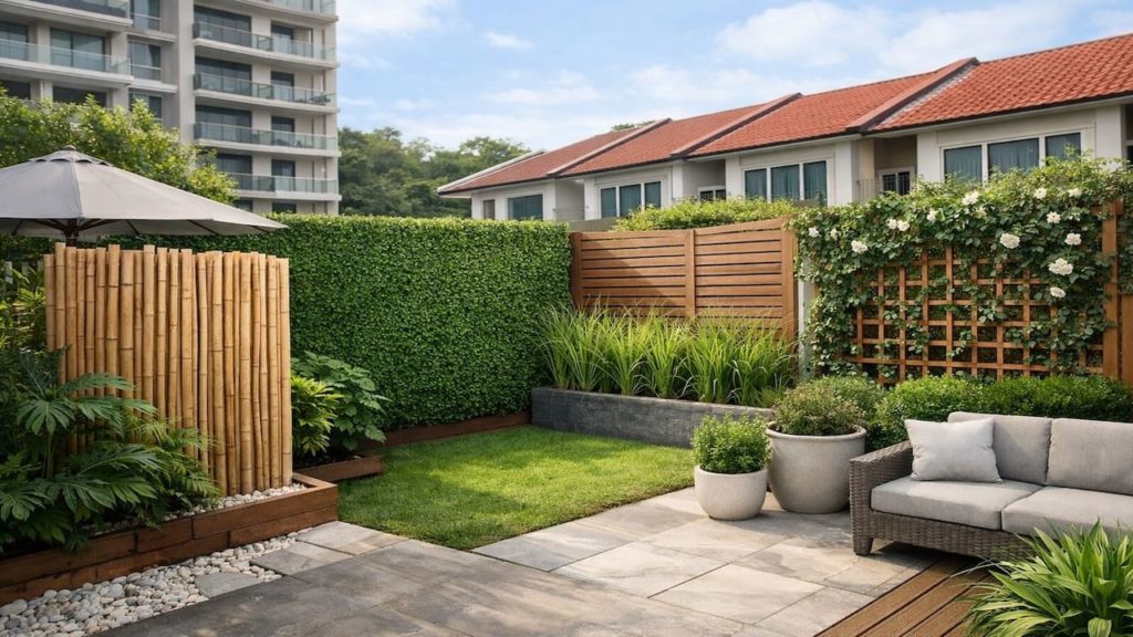 Cheap garden privacy: 5 tips【Hide views fast without looking tacky】