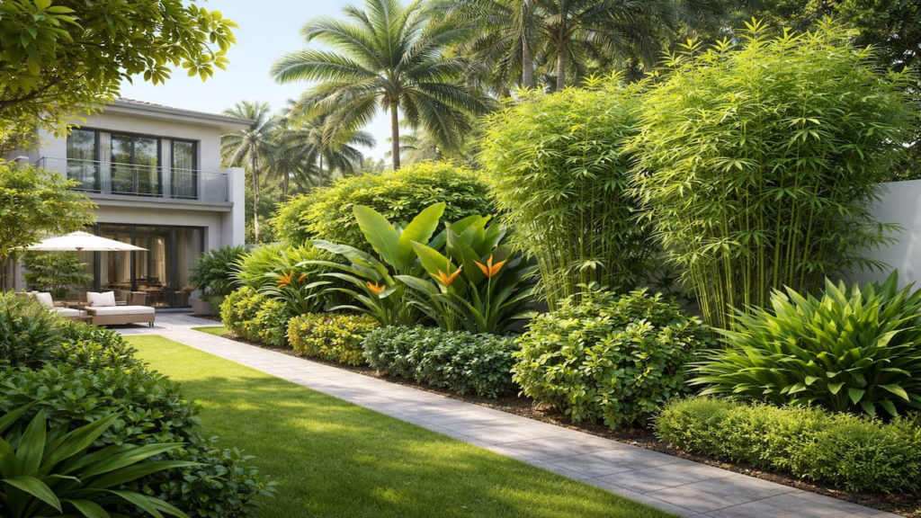 Humid-climate privacy plants: 5 tips【Choose species that stay tidy in heat】