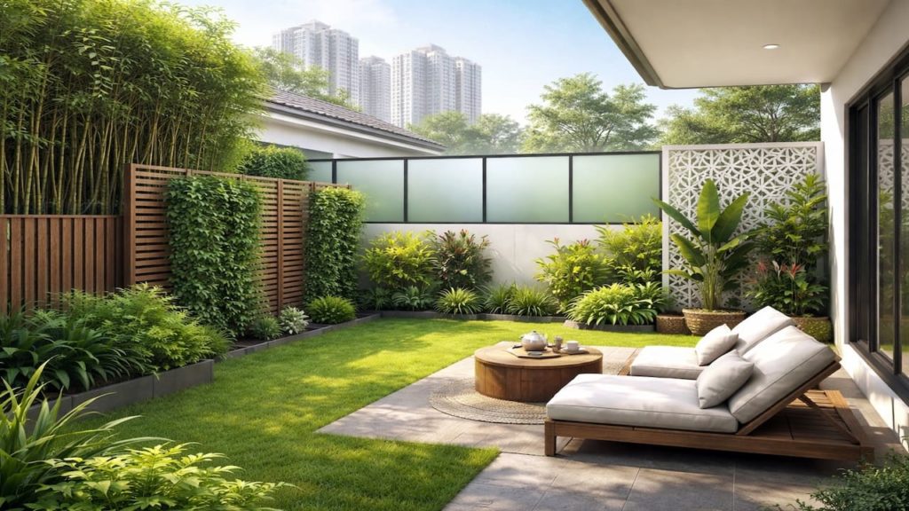 Privacy screen layout: 5 tips【Hide views while keeping the garden bright】