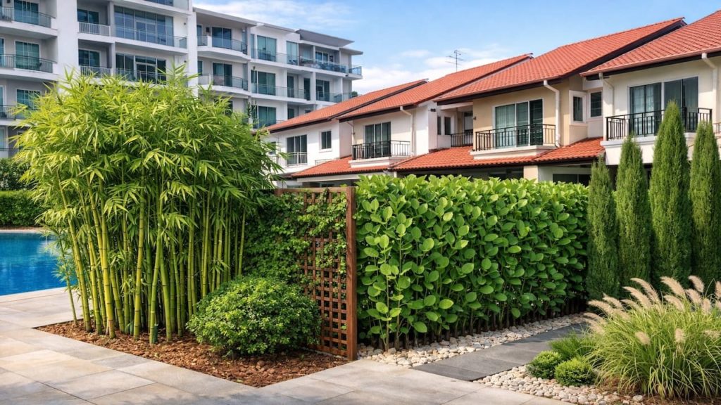 Low-cost privacy plants: 5 tips【Fast cover without expensive landscaping】