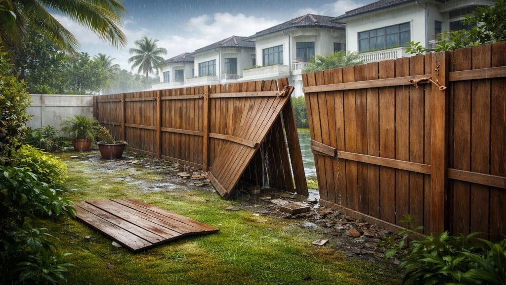 Fence privacy mistakes: 5 signs【Cheap joints fail in rain and wind】