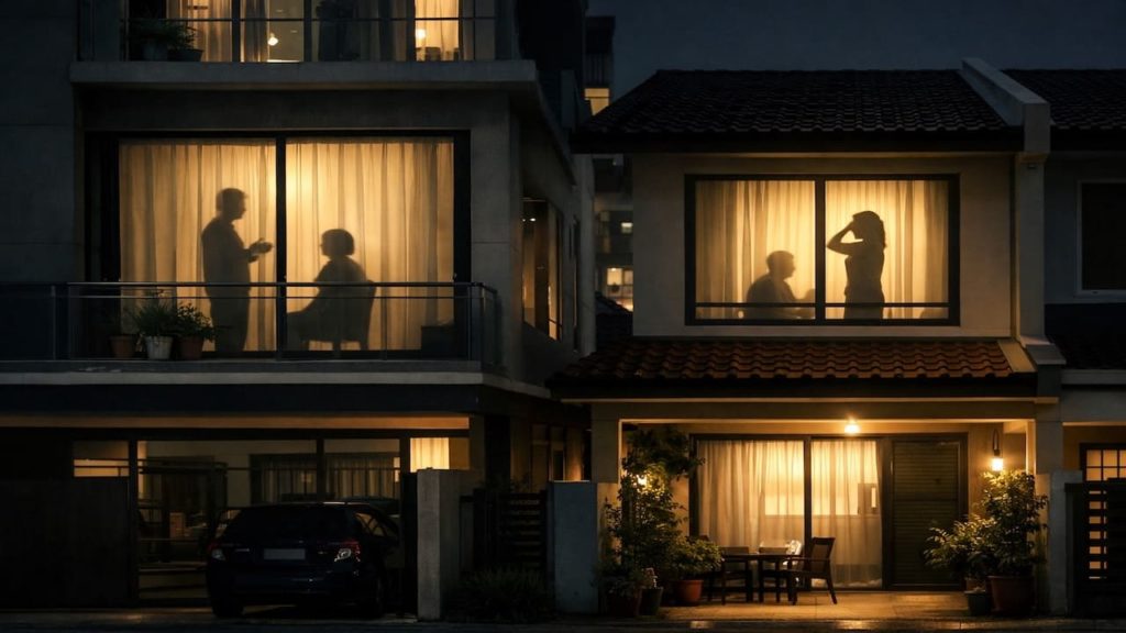 Night privacy fails: 5 signs【Backlighting shows silhouettes clearly】