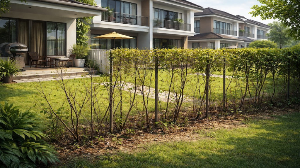 Plants not giving privacy: 5 signs【Why growth stays thin and patchy】
