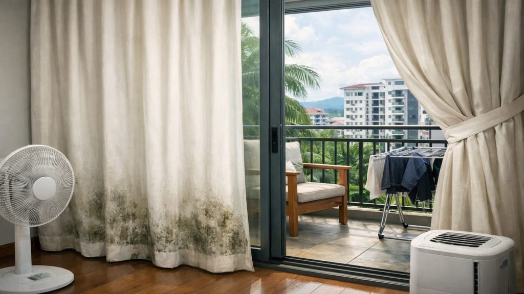Privacy curtains smell musty: 5 checks【Drying and airflow problems to fix】