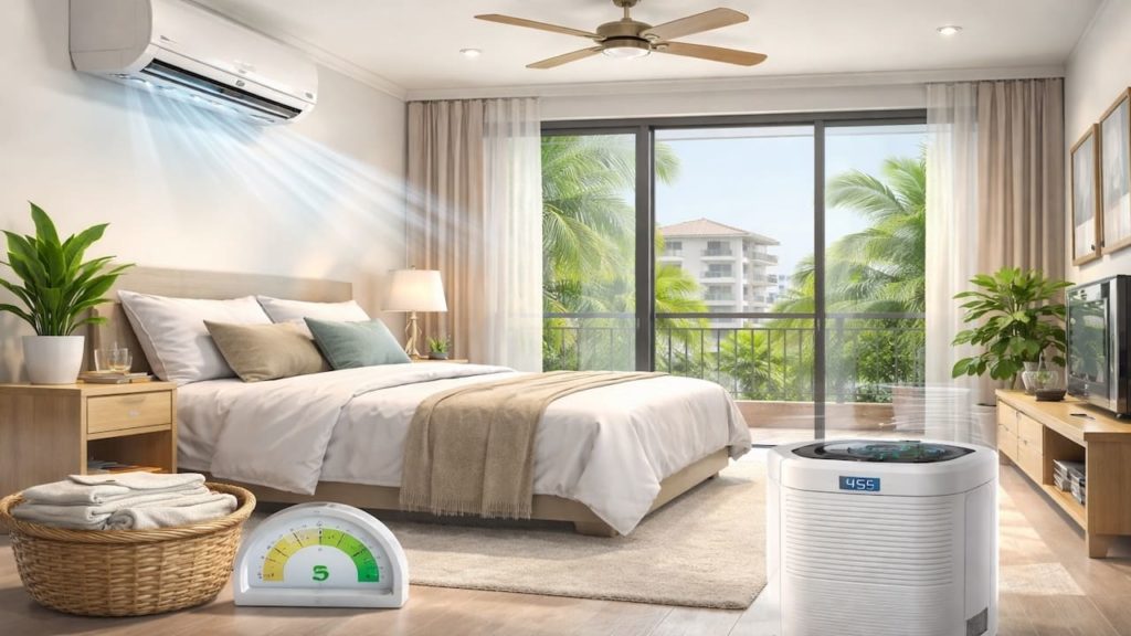 Repair bedroom humidity: 5 tips【Dry mode habits that actually work】