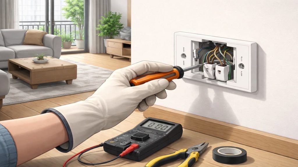Repair loose sockets: 5 checks【Safety first with power off】