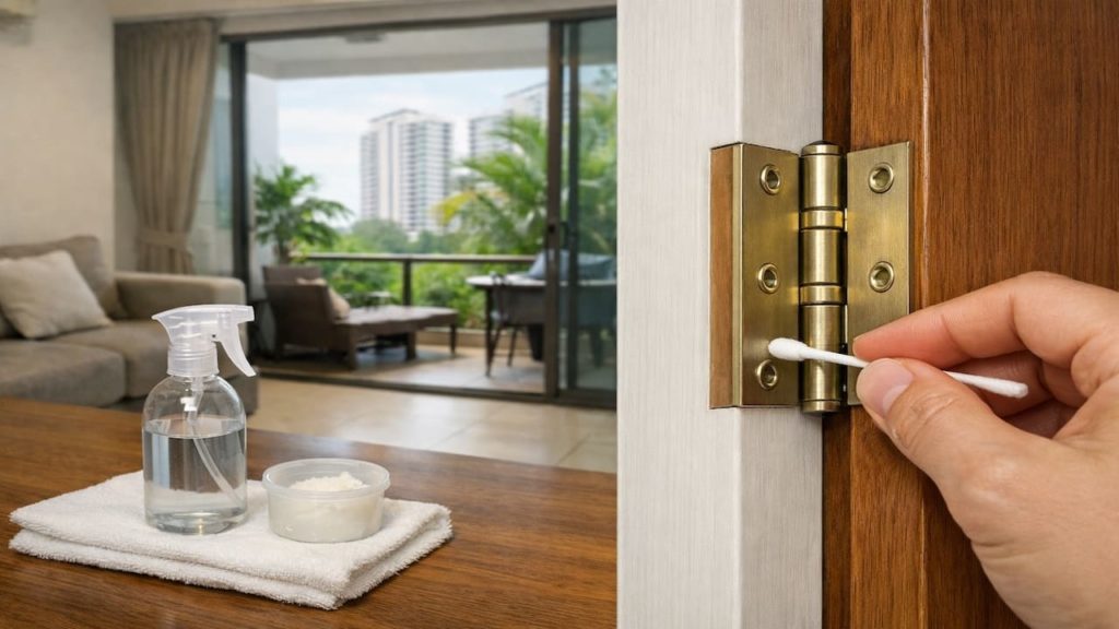 Repair squeaky hinges: 5 tips【Quiet doors without oily mess】