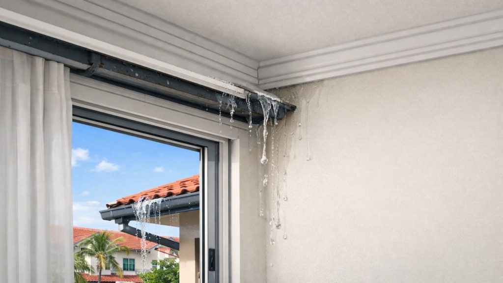 Roof leak from gutter edge: 5 checks【Overflow mimics a roof leak indoors】