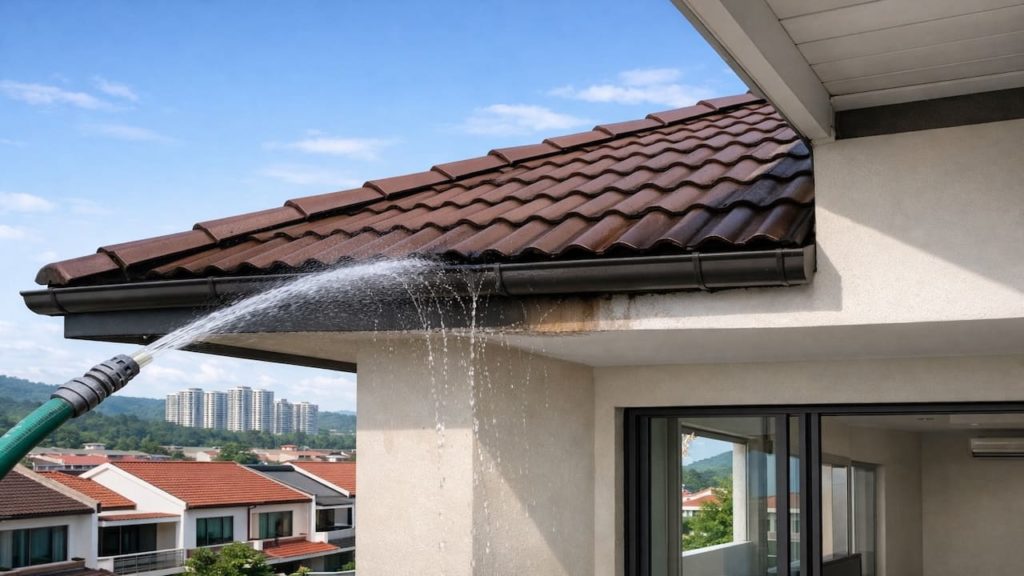 Roof leak test with hose: 5 steps【Confirm the entry point carefully】