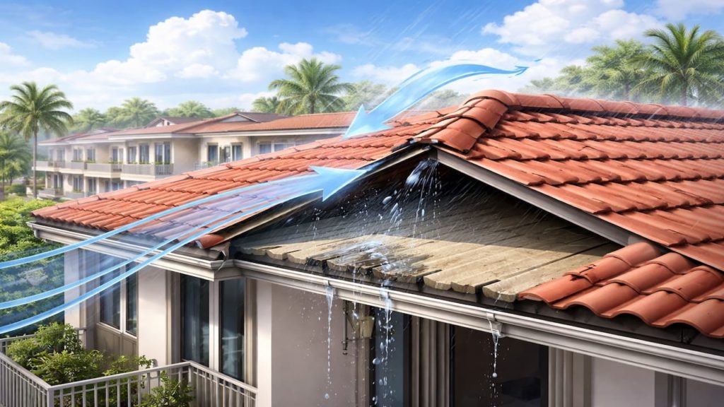 Roof leak only in storms: 5 reasons【Wind-driven rain finds tiny gaps】