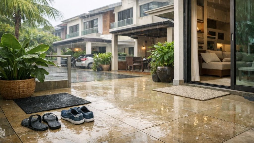 Malaysia slippery tile guide: 5 tips【Safer wet entries】