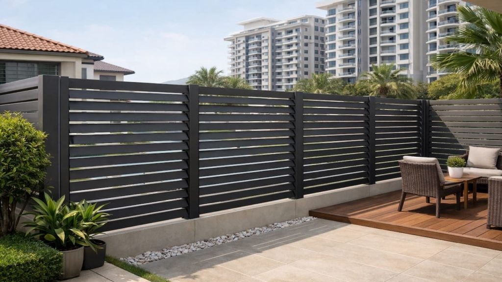 Slat privacy fences: 5 tips【Choose angles that stop views, not airflow】