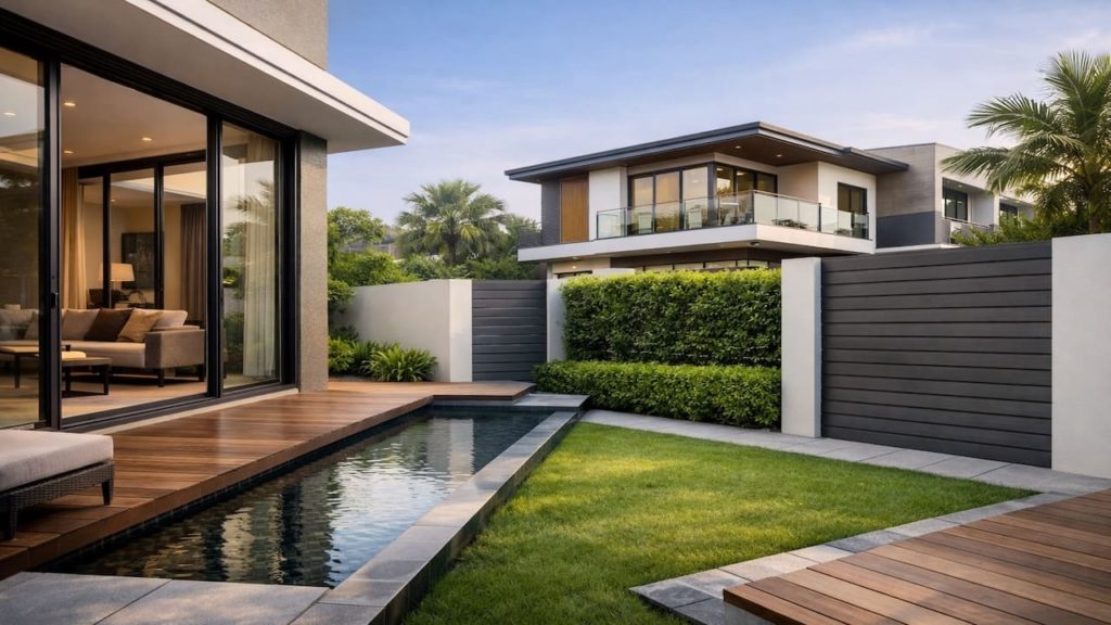 Privacy that looks modern: 5 tips【Slim frames and calm spacing feel premium】