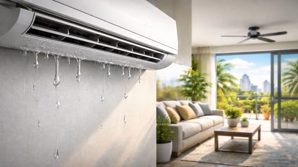 Aircond condensation: 5 reasons【What’s normal vs not】