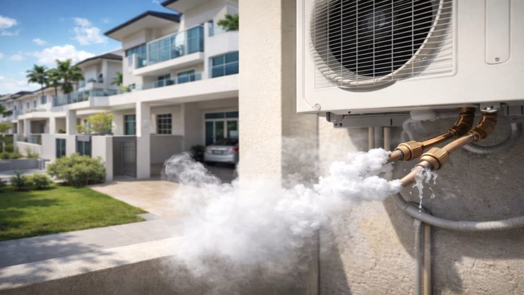 Aircond gas leak signs: 5 symptoms【When to stop and call】