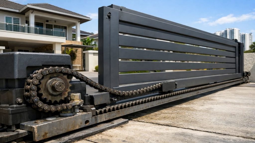 Autogate chain loose: 5 checks【Tension, sprocket wear, & slipping symptoms】