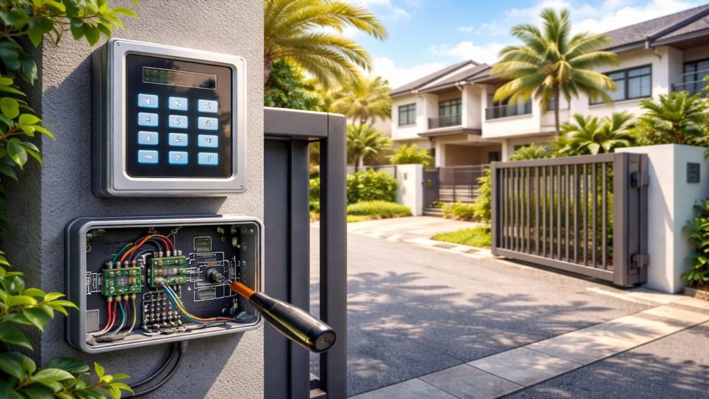 Autogate keypad not working: 5 steps【Reset sequence, wiring, & power checks】