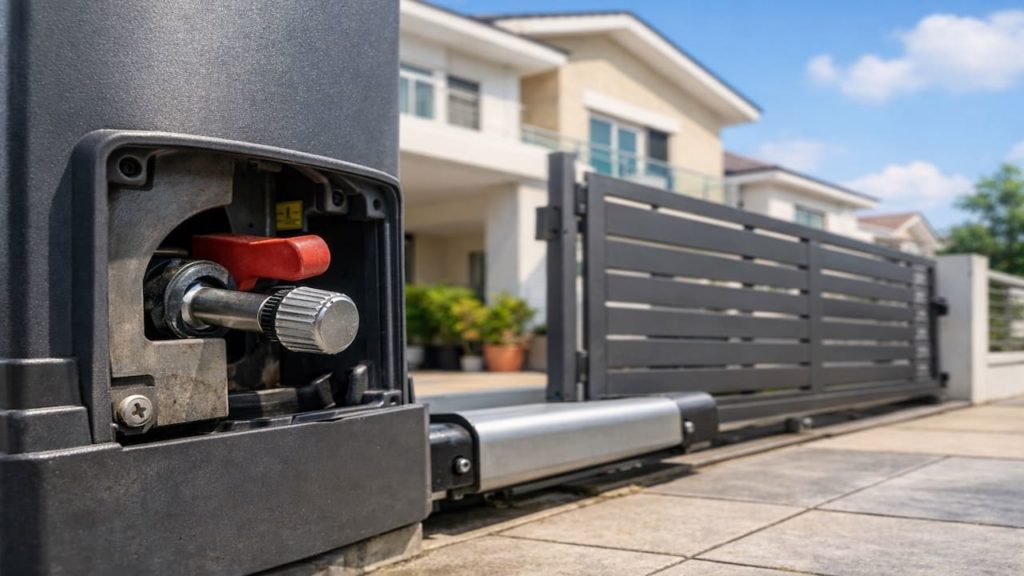 Autogate manual release stuck: 5 tips【Key issues, rust spots, & freeing methods】