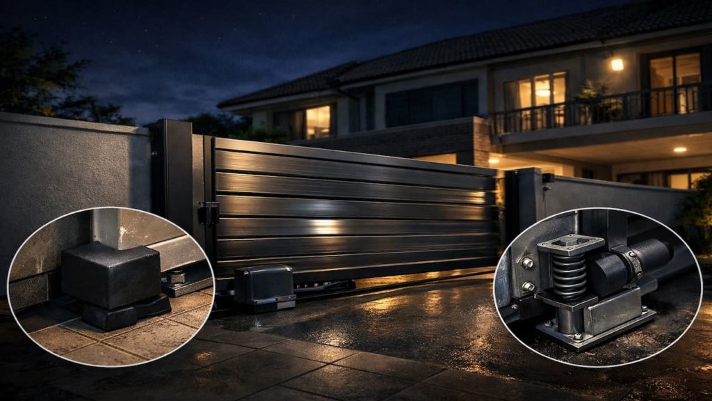 Autogate noisy at night: 5 tips【Rubber stops, speed tune, & vibration control】