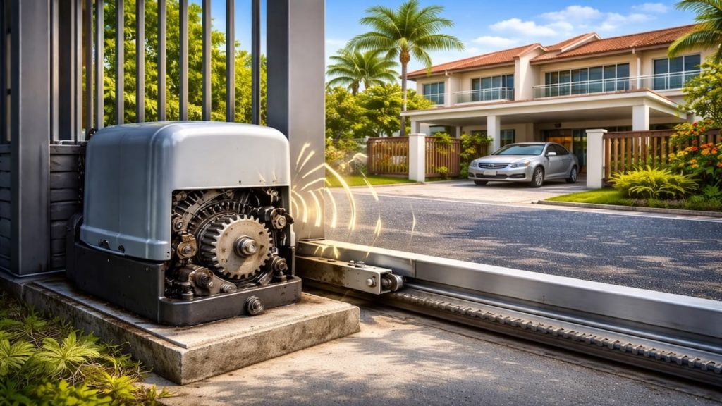 Autogate motor noisy: 5 signs【Normal sounds vs gear or bearing wear】