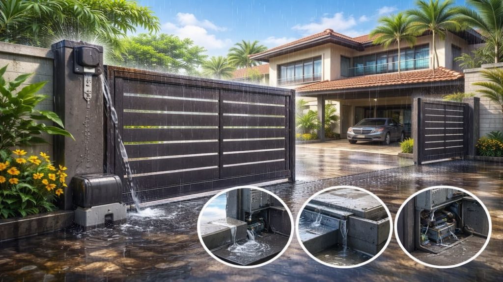 Malaysia autogate stops in rain water ingress checks