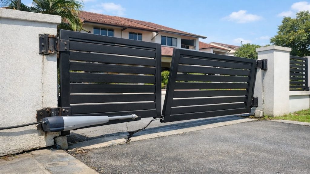 Autogate gate sagging: 5 checks【Hinges, post movement, & foundation shift clues】