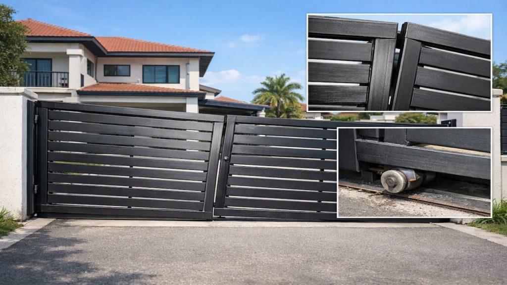 Autogate uneven movement: 5 checks【One side binding, twisted gate, & roller wear】