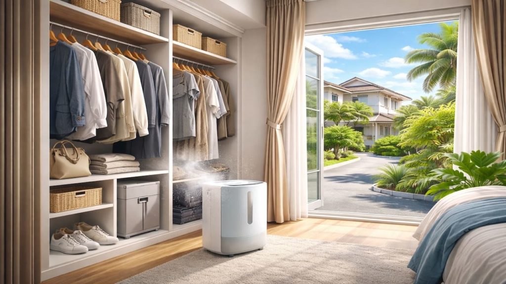 Closet humidity smells musty: 5 signs【Prevent mold on clothes and bags】