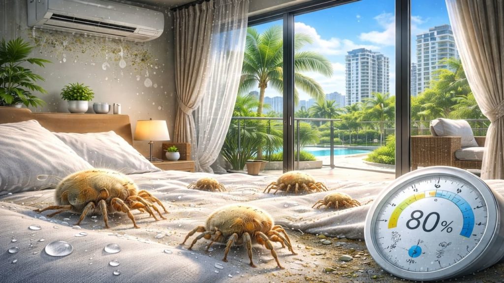 Humidity and dust mites: 5 tips【Make bedding less allergen friendly】
