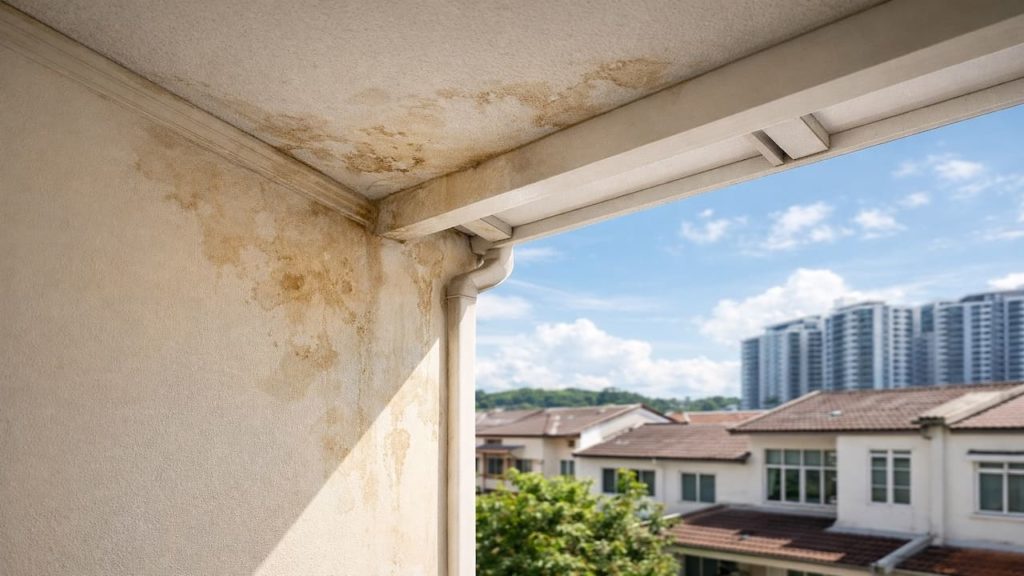 Gutter overflow stains ceiling: 5 checks【Catch roof edge leaks early】